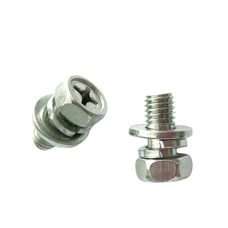 ¿Por qué debería elegir un tornillo para máquina combinado con cabeza hexagonal Phillip Drive de acero inoxidable 304 316 para sus proyectos?