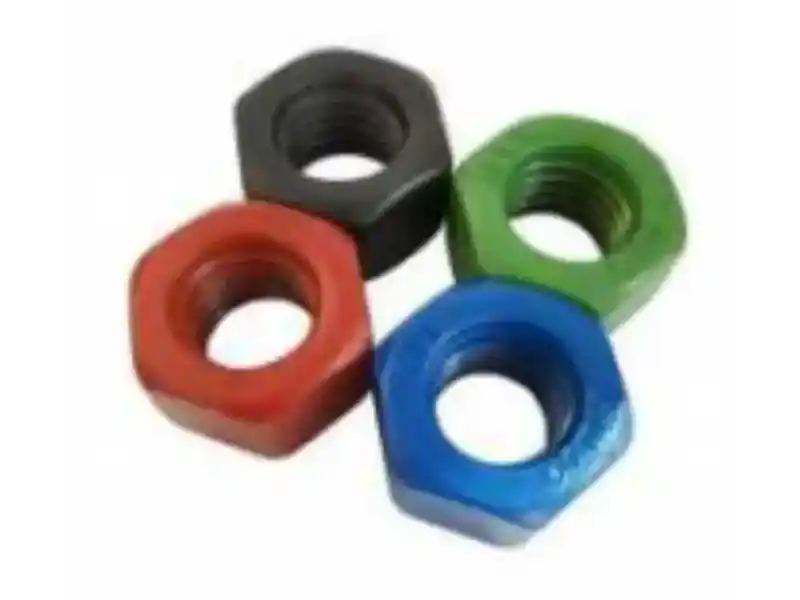 Nueces de sujeción revestidas de PTFE resistentes a la corrosión de la alta lubricación de las nueces hexagonales