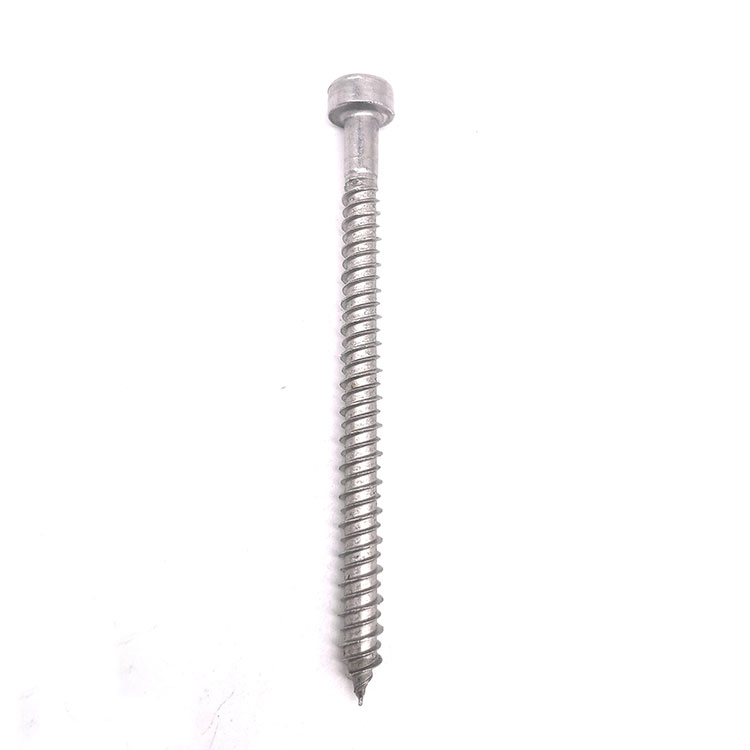 Tornillo para madera autorroscante de cabeza redonda, de acero inoxidable, 304, 316, 100 mm