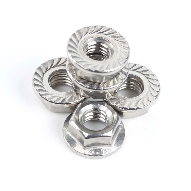Tuercas con brida hexagonal DIN6923