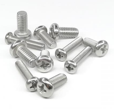 Tornillos de cabeza plana empotrados en cruz DIN7980