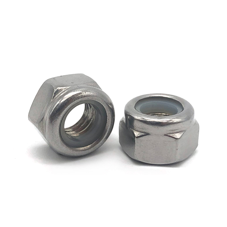 Tuerca de seguridad de nailon DIN985