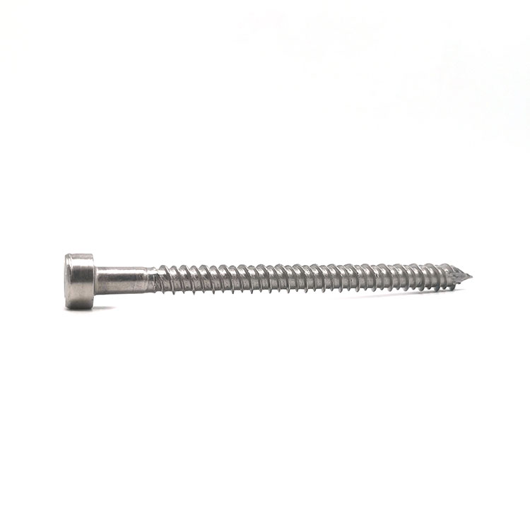 Acero inoxidable 304 316 Kreg 60 mm Pan Head Square Socket Tornillo autorroscante