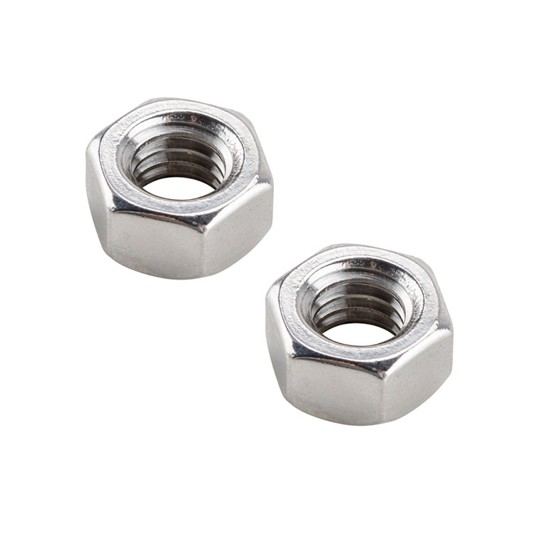 Tuerca hexagonal de las sujeciones de los pernos y de las nueces M45 del acero inoxidable Ss304 Ss201M2 M8 A194