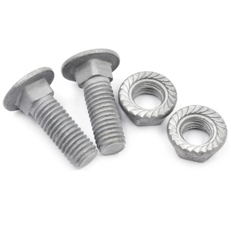 Pernos de carro roscados