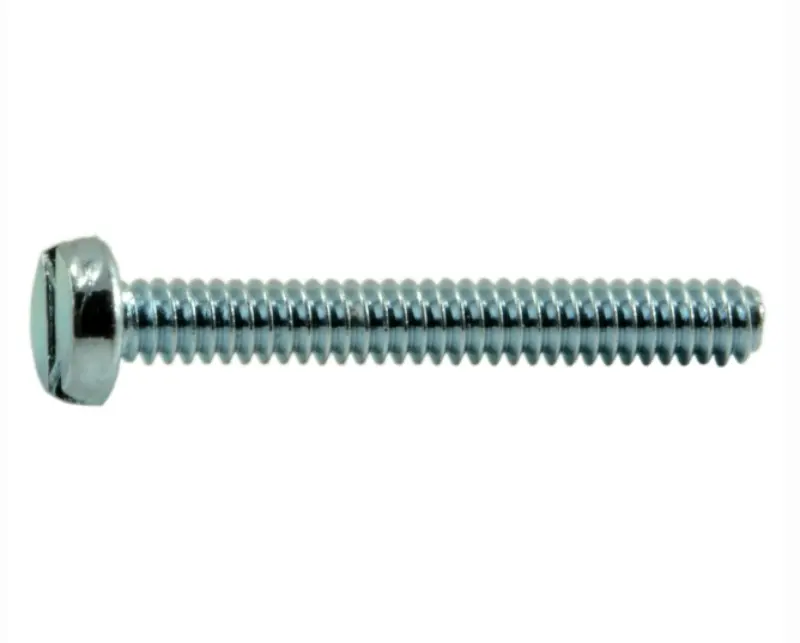 Tornillos de máquina de cabeza plana ranurada galvanizada